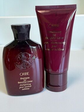 Oribe Shampoo & Conditioner for Beautiful Color- Travel Set, NEW